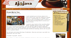 Desktop Screenshot of ajjava.com