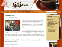 Tablet Screenshot of ajjava.com